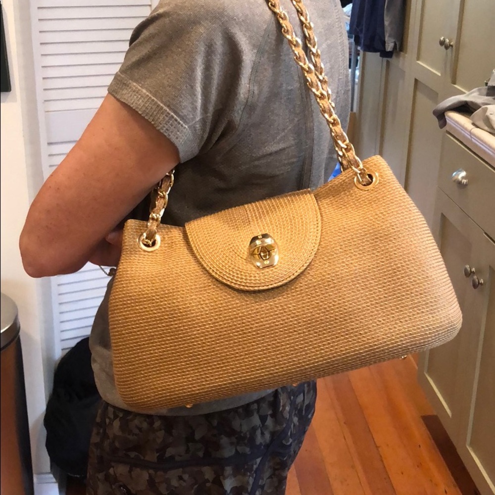 Eric javits straw bag